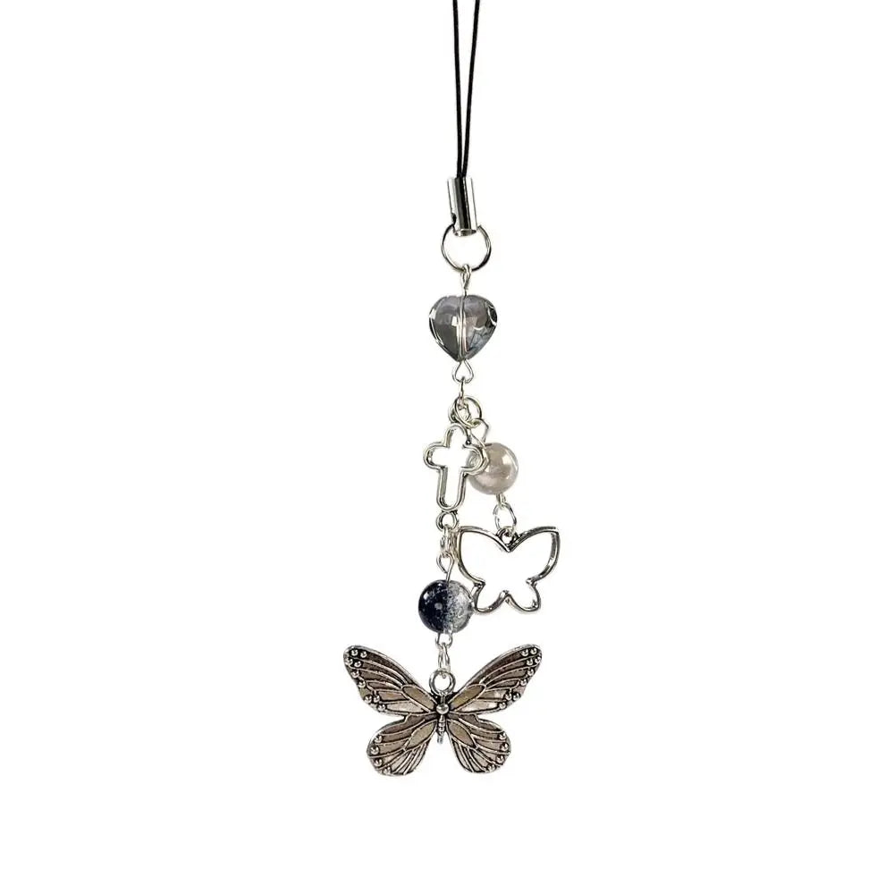 Breloque Téléphone Papillon