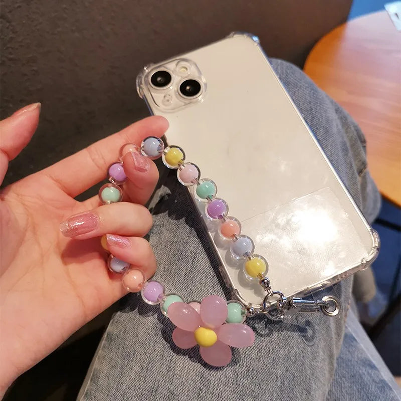 Lanière Téléphone Macaron